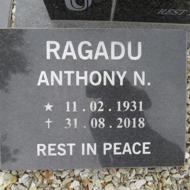 RAGADU Anthony N. 1931-2018