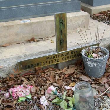 RYK Marthinus 1932-