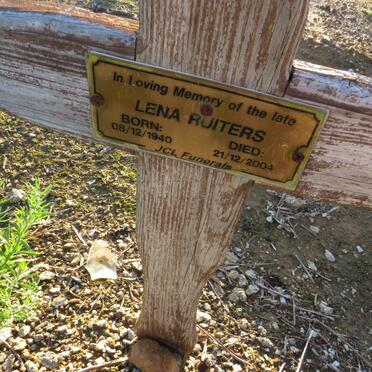 RUITERS Lena 1940-2004