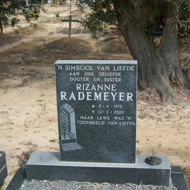 RADEMEYER Rizanne 1972-2000