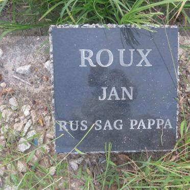 ROUX Jan