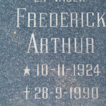 ROELOFSE Frederick Arthur 1924-1990