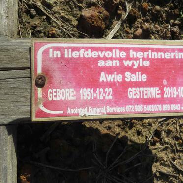 SALIE Awie 1951-2019