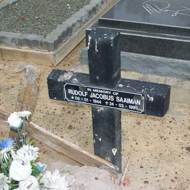 SAAIMAN Rudolf Jacobus 1944-1999