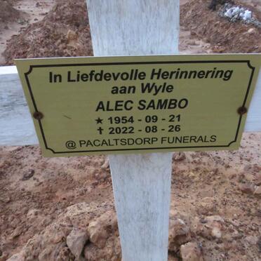 SAMBO Alec 1954-2022