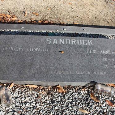SANDROCK Theodore Edward ? &amp; Gene Anne BARWELL 1944-1968 
