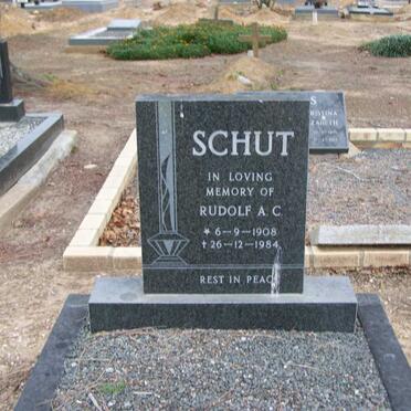 SCHUT Rudolf A.C. 1908-1984