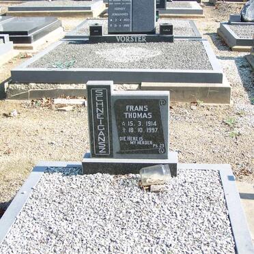 SCHNEIGANSZ Frans Thomas 1914-1997