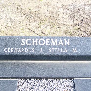 SCHOEMAN Gerhardus J. &amp; Stella M.