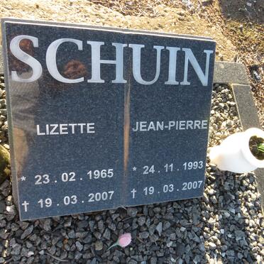 SCHUIN Lizette 1965-2007 :: SCHUIN Jean-Pierre 1993-2007