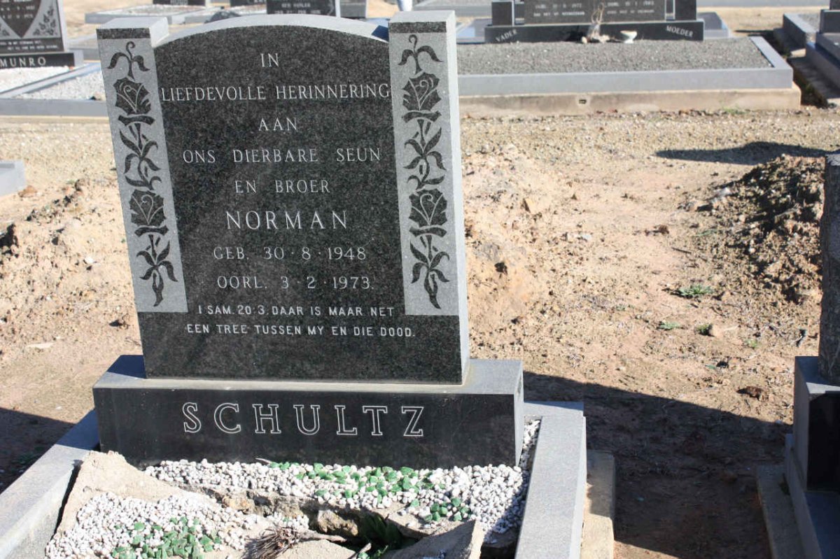 SCHULTZ Norman 1948-1973