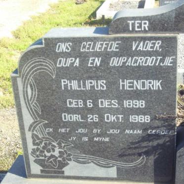 SERFONTEIN Phillipus Hendrik 1898-1988 &amp; Martha Jacoba BARKHUIZEN 1891-1967 