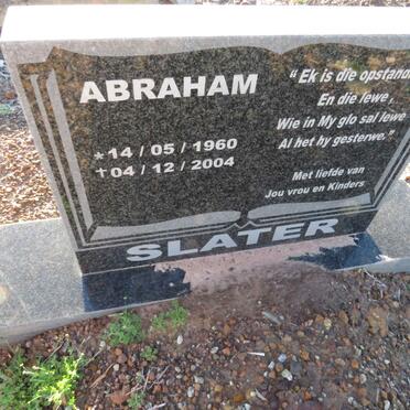 SLATER Abraham 1960-2004