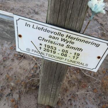 SMITH Christina 1953-2019