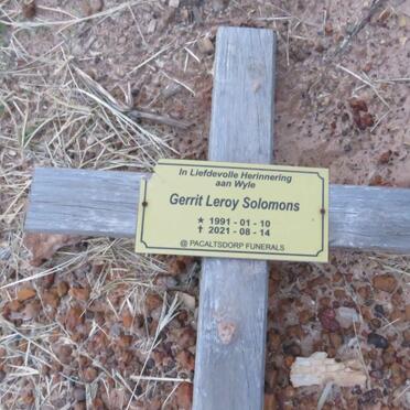 SOLOMONS Gerrit Leroy 1991-2021