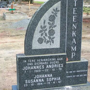 STEENKAMP Johannes Andries 1909-1978 &amp; Johanna Susanna Sophia 1914-1967