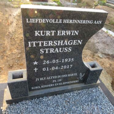 STRAUSS Kurt Erwin Ittershagen 1935-2017