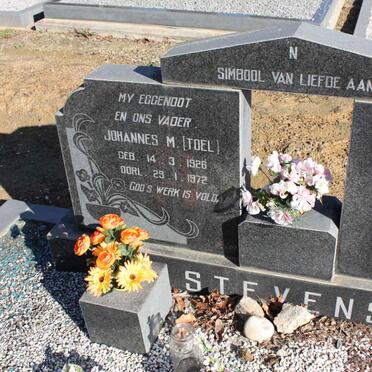 STEVENS Johannes M. 1926-1972