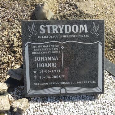 STRYDOM Johanna 1931-2008
