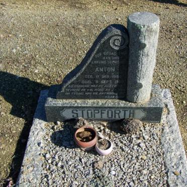 STOPFORTH Anton 1955-1960