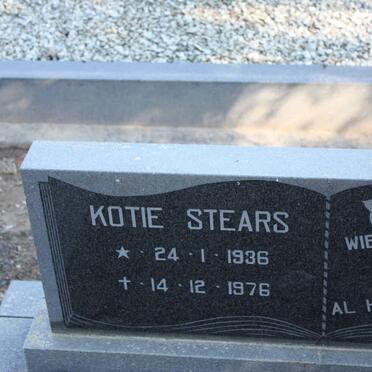 STEARS Kotie 1936-1976