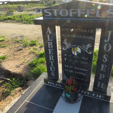 STOFFELS Albertus Joseph 1947-2017
