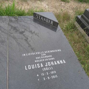 STANDER Louisa Johanna 1919-2015