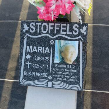 STOFFELS Maria 1950-2021