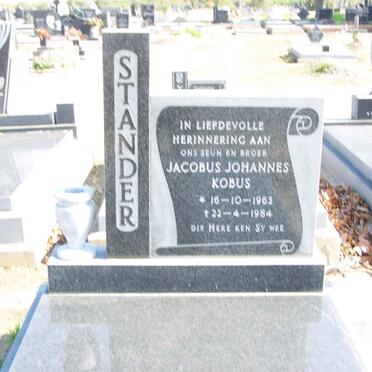 STANDER Jacobus Johannes Kobus 1963-1984
