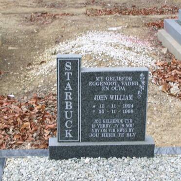 STARBUCK John William 1924-1998