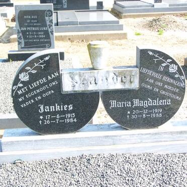 STANDER Jankies 1915-1984 &amp; Maria Magdalena 1919-1988