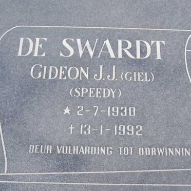 SWARDT Gideon J.J., de 1930-1992