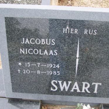 SWART Jacobus Nicolaas 1924-1985