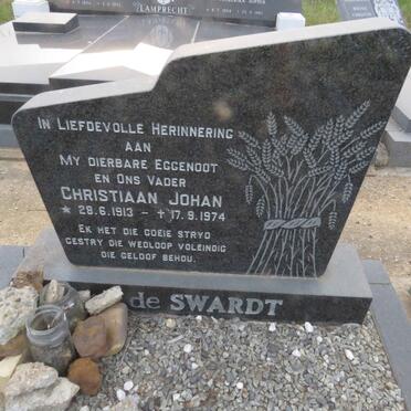 SWARDT Christiaan Johan, de 1913-1974
