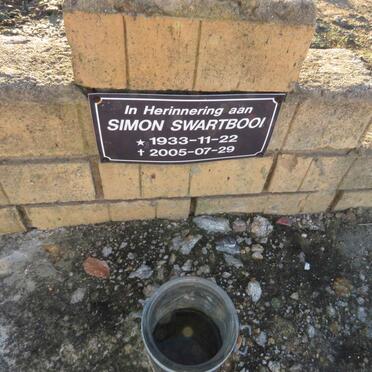 SWARTBOOI Simon 1933-2005