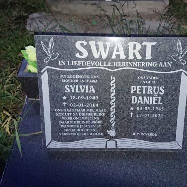 SWART Petrus Daniel 1945-2021 & Sylvia 1949-2014