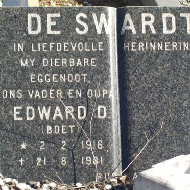 SWARDT Edward D., de 1916-1981