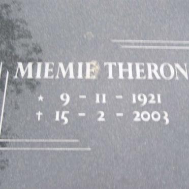 THERON Miemie 1921-2003