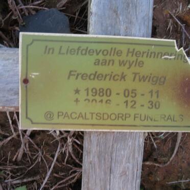 TWIGG Frederick 1980-2016
