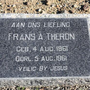 THERON Frans. A. 1961-1961