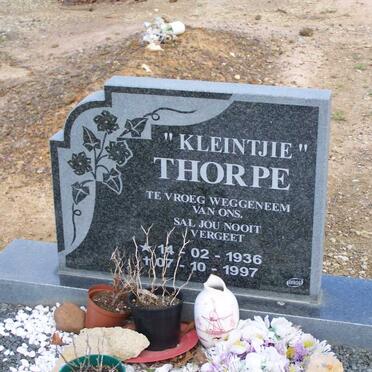 YG 839 Thorpe Kleintjie