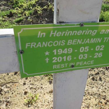 TITUS Francois Benjamin 1949-2016