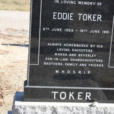 TOKER Eddie 1905-1981