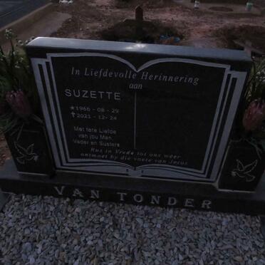 TONDER Suzette, van 1966-2021