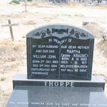 YG 547 Thorpe William _ Martha