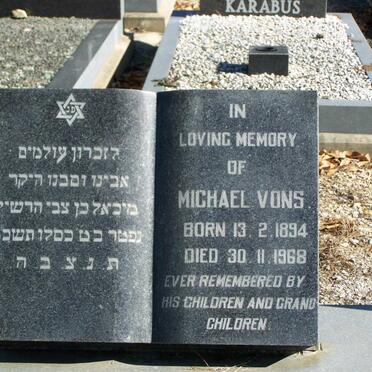 VONS Michael 1894-1968