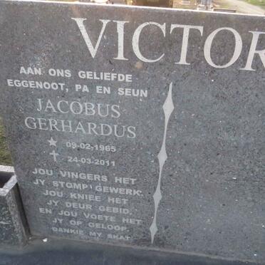 VICTOR Jacobus Gerhardus 1965-2011