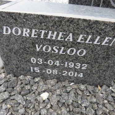 VOSLOO Dorethea Ellen 1932-2014