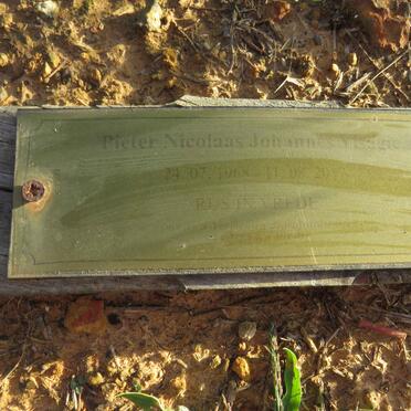 VISAGIE Pieter Nicolaas Johannes 1968-2017