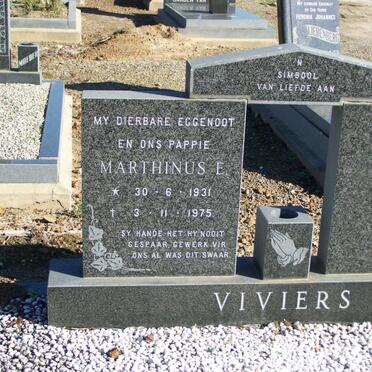 VIVIERS  Marthinus E. 1931-1975